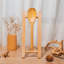 Ensemble d'ustensiles de cuisine en bois de teck 8 pièces