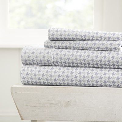 Becky Cameron Microfiber Geometric Sheet Set