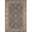 Tapis bleu / beige en laine touffeté à la main Salazar-19232355