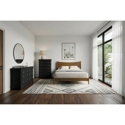 Ensemble de chambre en bois massif Barvelle