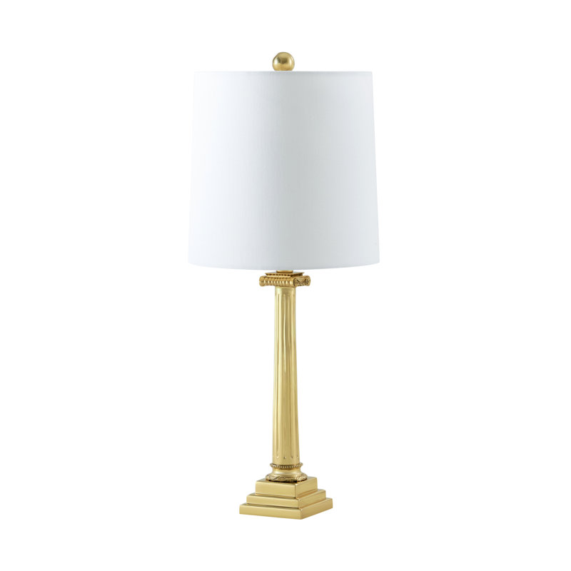 TA Illuminations Table Lamp, Polished Brass