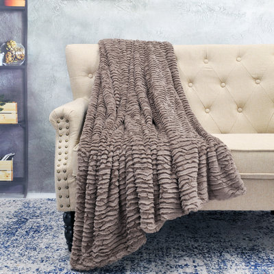 Knitted Throw Blanket