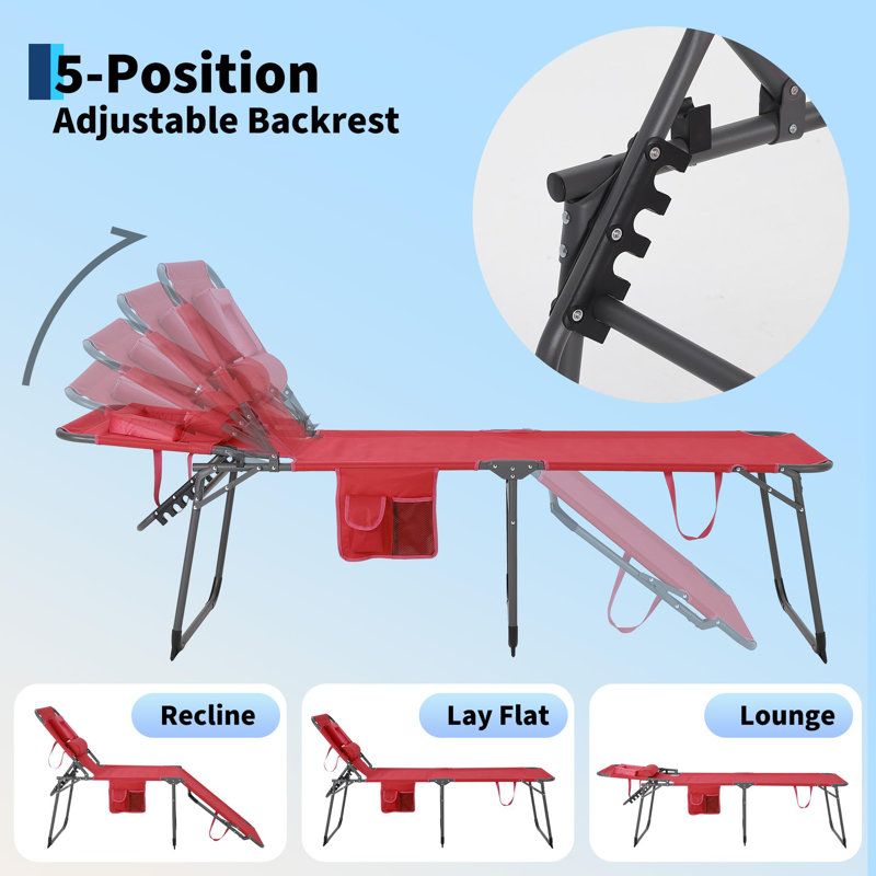 Outdoor Bench, 61cm H x 19cm W x 81cm D, Red