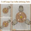 Table basse 31,49 pouces avec table de rangement et 2 ou 3 tablettes-1019392779-1017364958