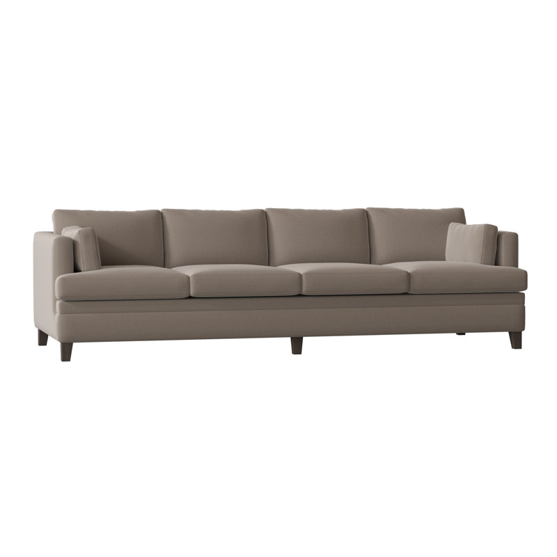Todd Sofa, Grayfield Ash, Brown Mahogany