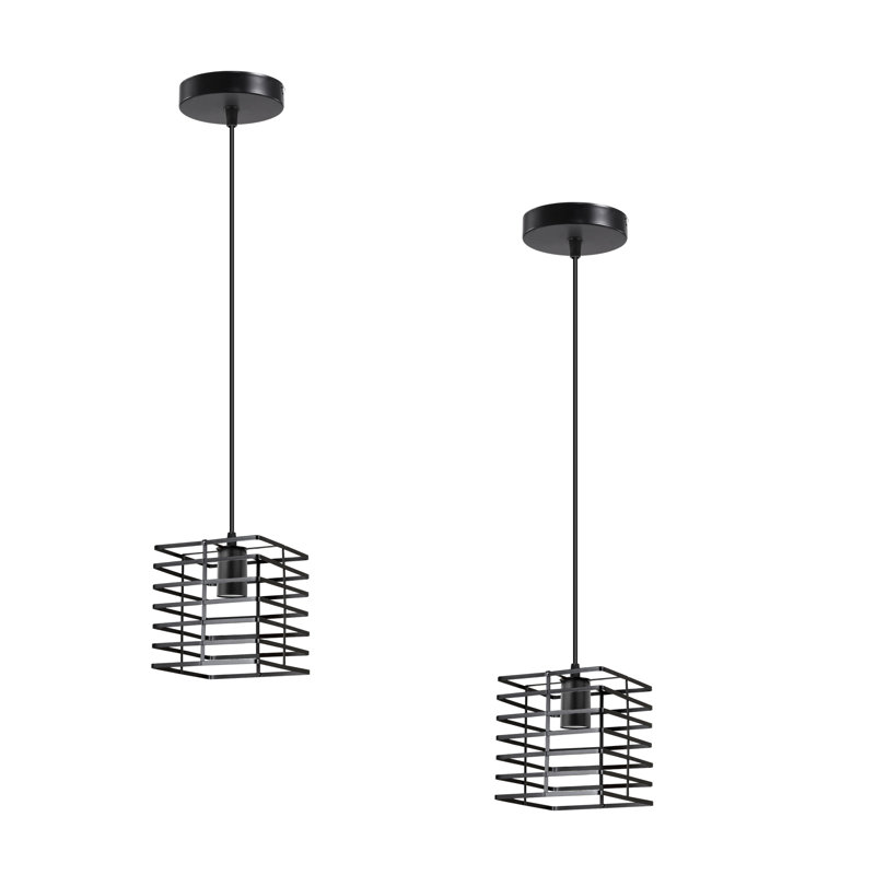 Orlane 2 - Light Black Single Pendant