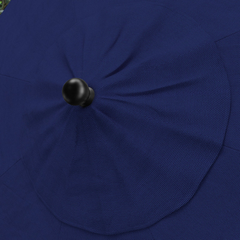 Parasol de marché 9 pi Montiara, Bleu véritable