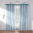 Double Layer Curtains 2-Pack - Sheer & Blackout Room Darkening Panels With Grommet Top, Energy Efficient For Indoor Use-802587169-802587172