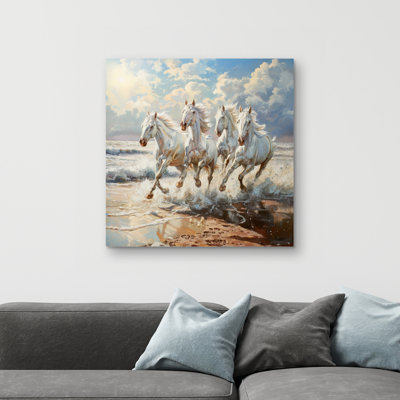 Splash - 32"x32" art on canvas