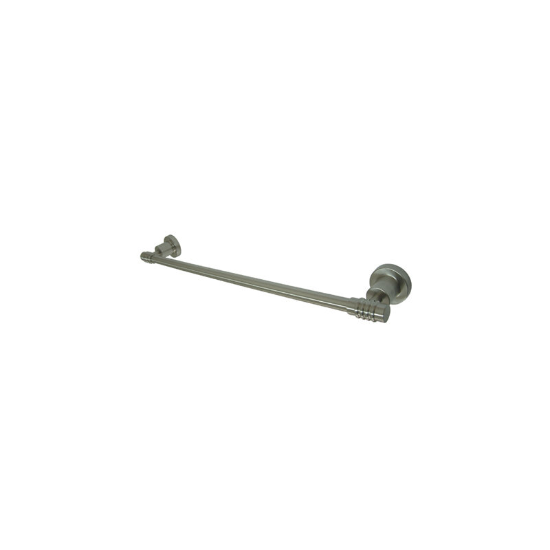 Milano 24" Wall Mounted Towel Bar, Satin Nickel