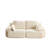 Boneless Modern Memory Compressed Sofa,2 Seater Sectional Couches For Living Room,Pet-Friendly Cloud Modular Sectional Sofa, ,Extra Deep Loveseat,No Assembly Required-393679027