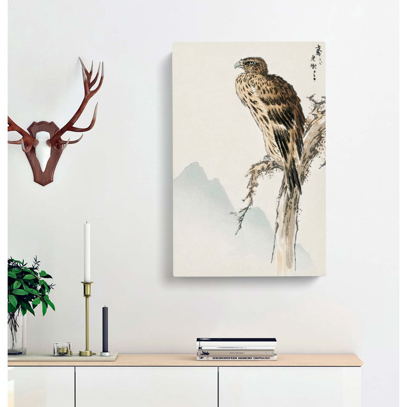 Kite Bird by Numata Kashu - Wrapped Canvas, 76cm H x 50cm W x 3cm D