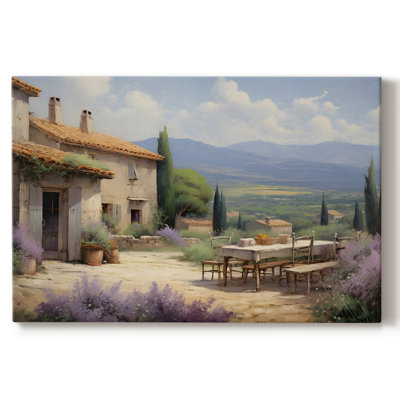 Paysages rétro-DLII - Cavas enveloppés de galerie