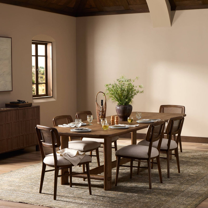 Bramwell Dining Table 118"-Weathered Oak