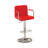 Tristia Swivel Upholstered Adjustable Height Counter Stool with Metal Frame-25232080