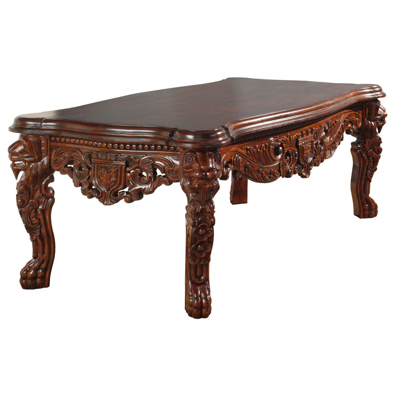Table basse en bois massif Lord Raffles