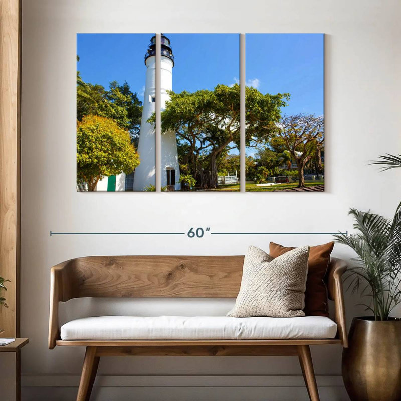 Phare de Sebbie Key West, H 32 po x l 50 po