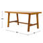 Table de salle à manger pour l'extérieur, table basse pour l'extérieur
