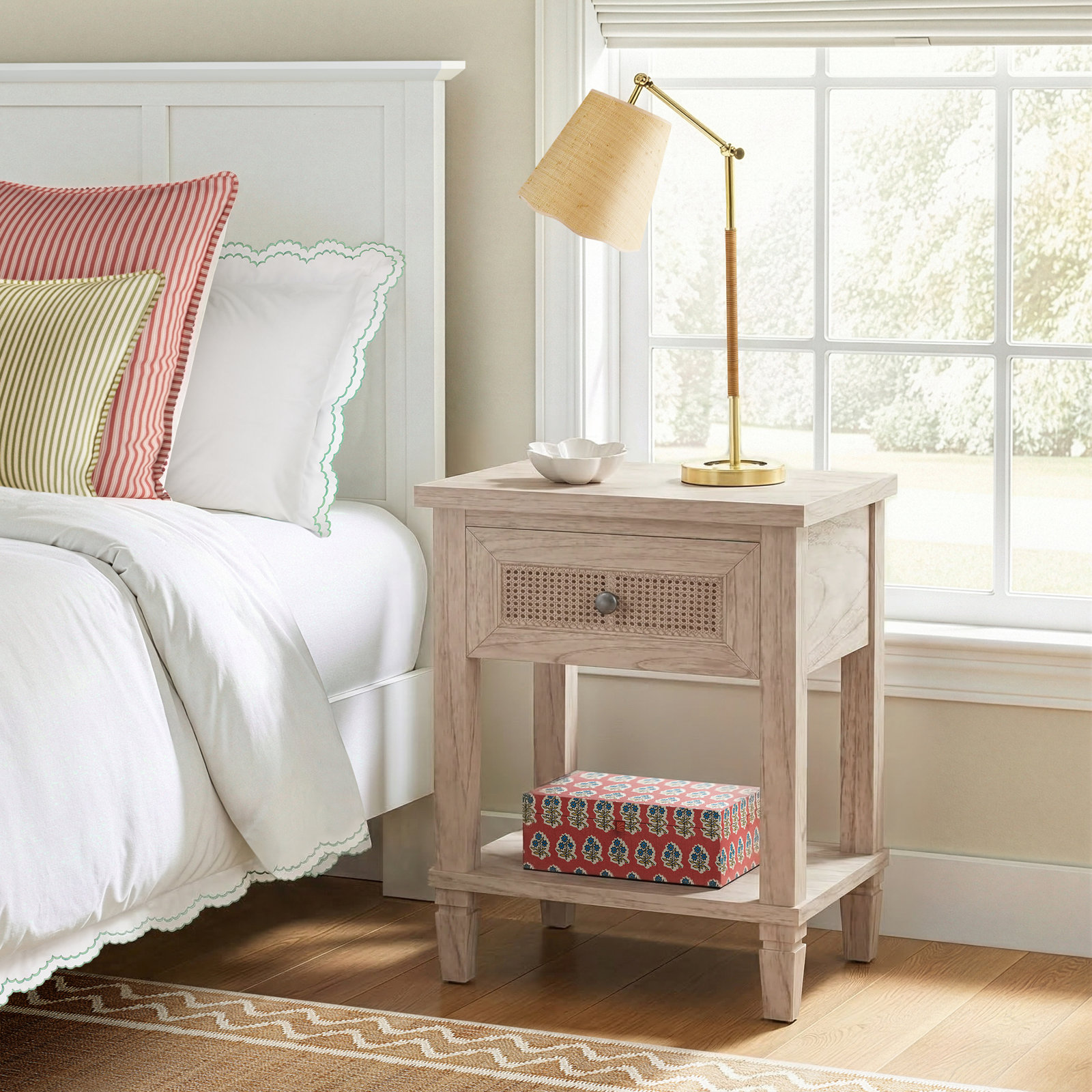 Charleston Cedar Nightstand, Desert Sand
