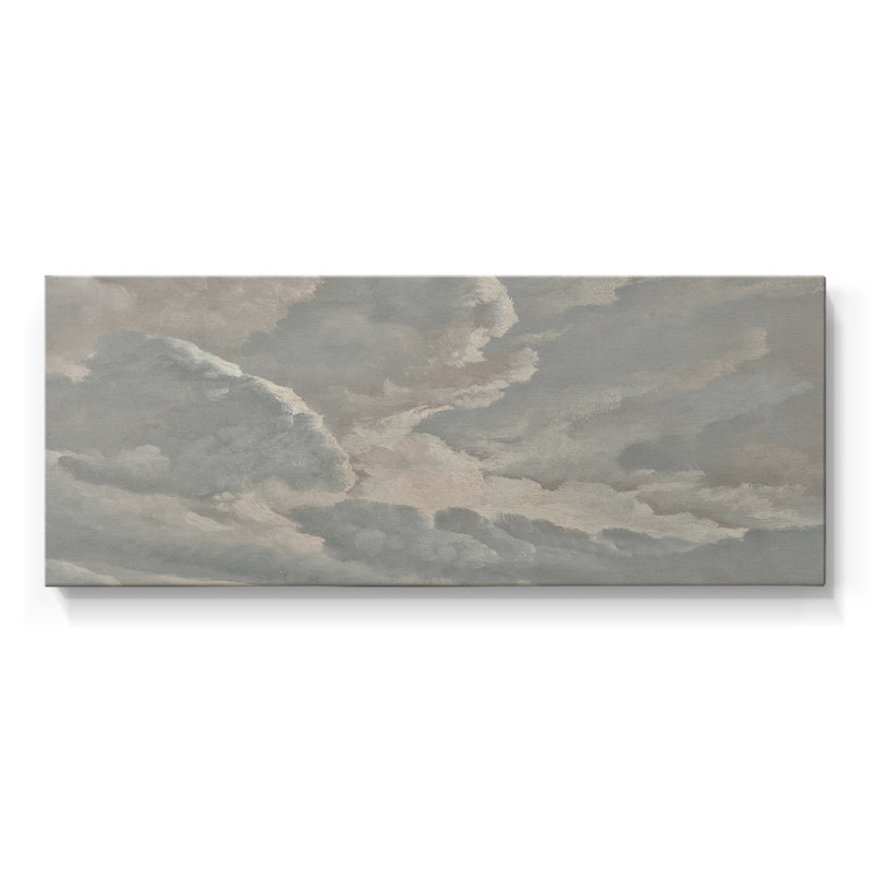 Paysage, série CCLXIX, toile tendue avec châssis, prête à être accrochée, H 12 po x l 30 po