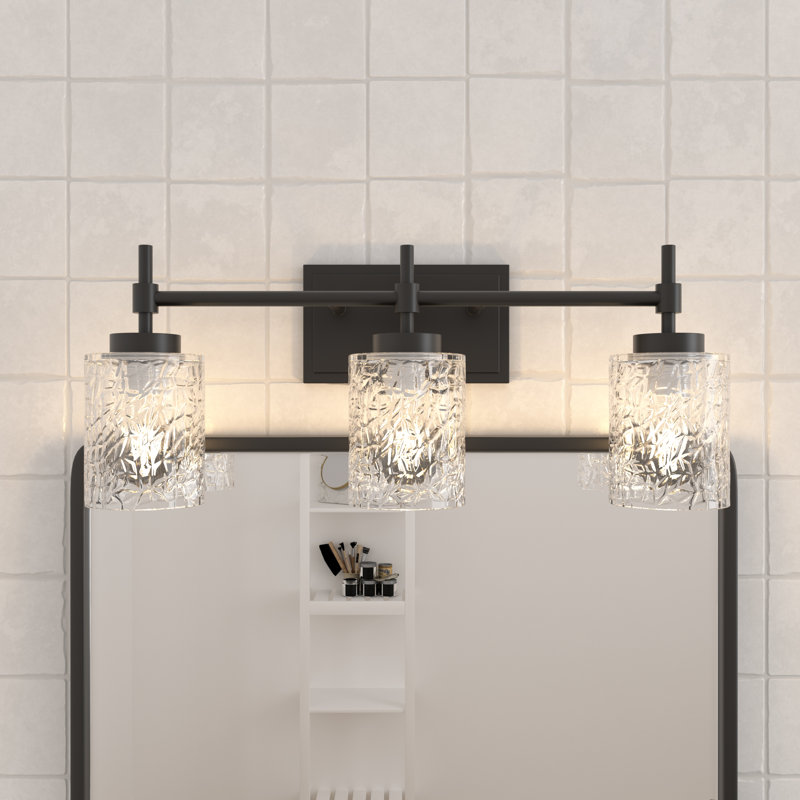 Harcul 3 - Light Dimmable Vanity Light, Matte Black