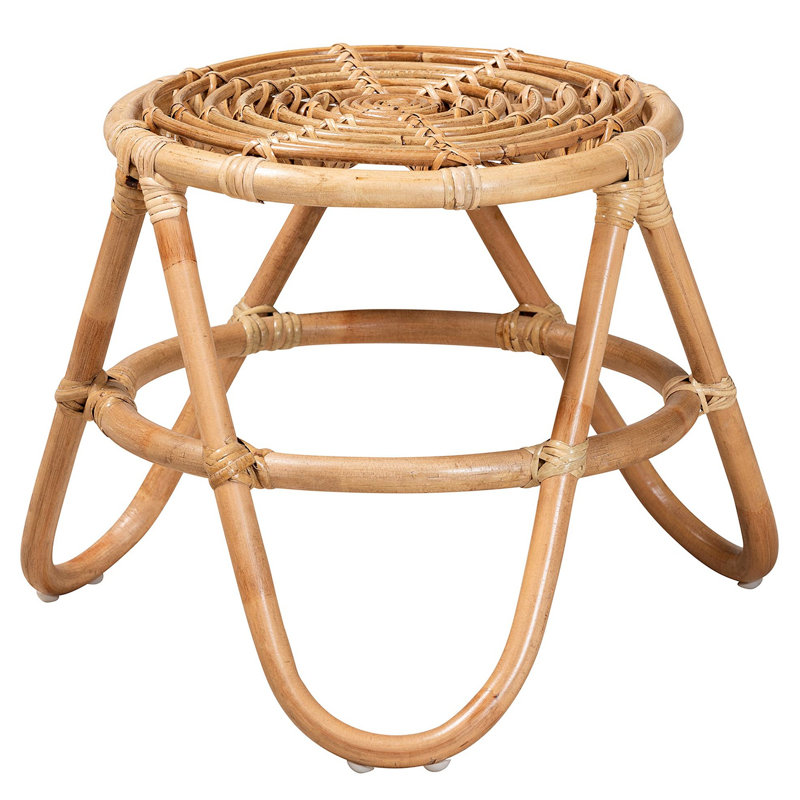 Table de bout Modern Rattan