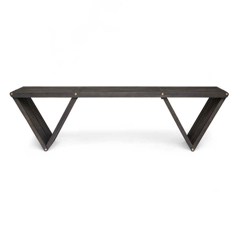 Outdoor farmhouse Bench