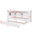 Lit de jour simple avec tablettes, USB et lit gigogne-1105950001