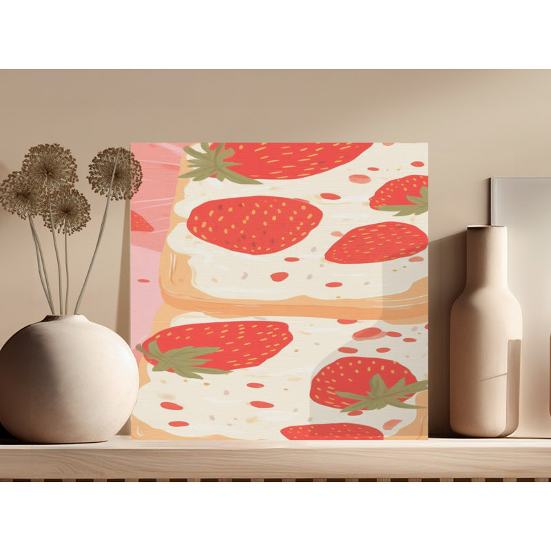 1 Piece Wrapped Canvas Wall Art Set, 6x6