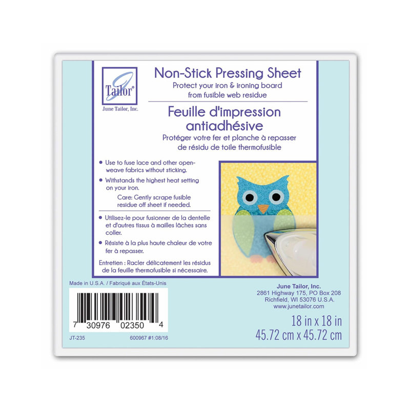 June Tailor Get Squared Quilting Ruler with 12.5" Outer and 6.5" Inner Squares