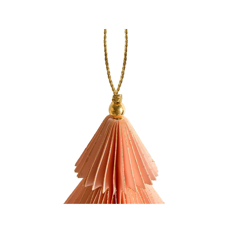 10cm Handmade Solid Colour Paper Hanging Figurine Ornament