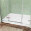 Base de douche en acrylique Alcove