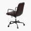 Chaise de bureau en cuir Mars