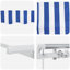 VidaXL 200cm D Retractable Patio Awning-124587322-124587320
