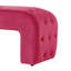Banc rembourré de 52 po en velours-1756562750