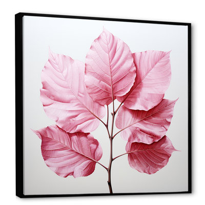 " Pink Leaves Rose Radiance I "