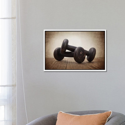 Vintage Weights 1 Piece Wall Art on Canvas