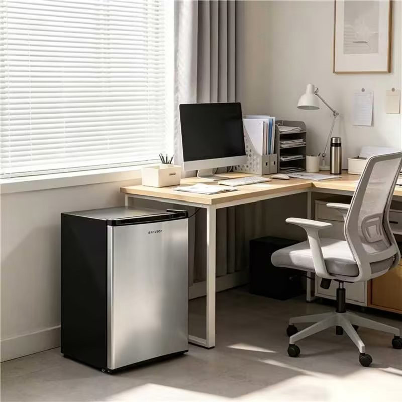 Congélateur vertical compact de 3 pieds cubes BANGson, économiseur d'énergie avec thermostat réglable, Argent argent