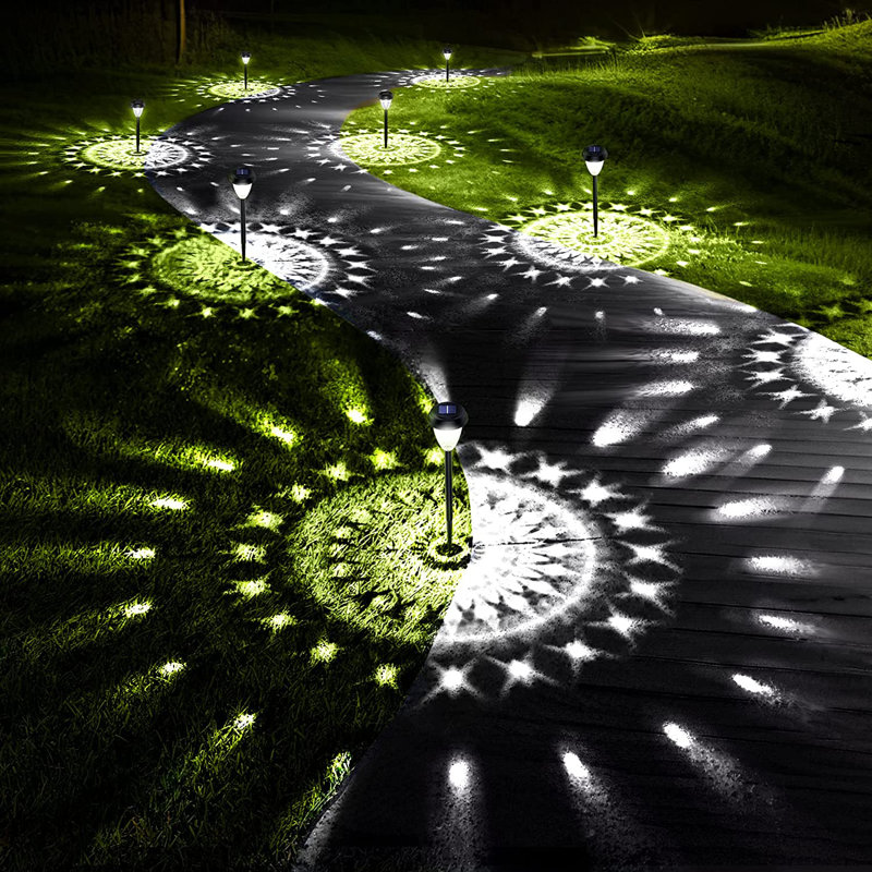 Solar Powered Integrated LED Pathway Light Pack