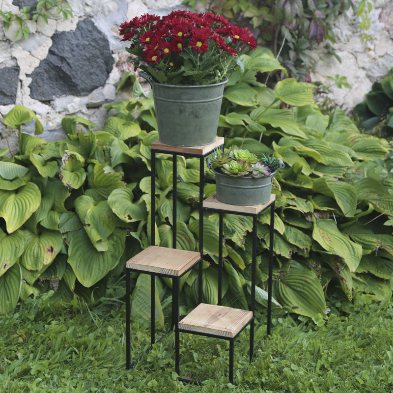 Support pour plante à plusieurs niveaux square Madelyn