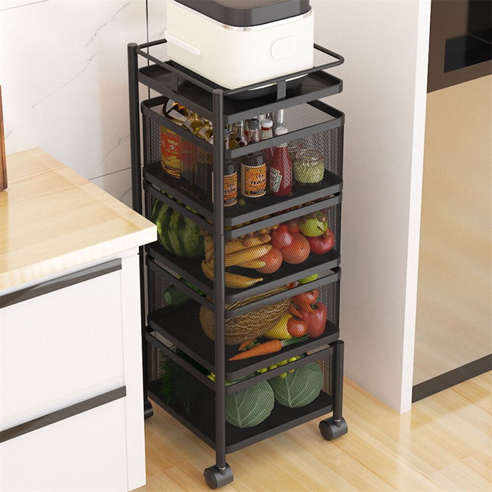 Rotate kitchen rack hot sale