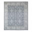 Tapis oriental tissé dense à la main 8 pi 2 po x 9 pi 8 po Peshawar avec motif Ziegler Mahal, teinture naturelle, laine pure, tissé dense
