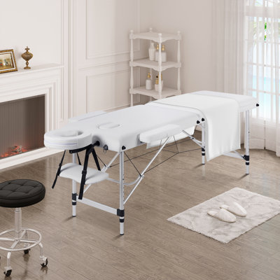 206cm Rectangular Adjustable Folding Table