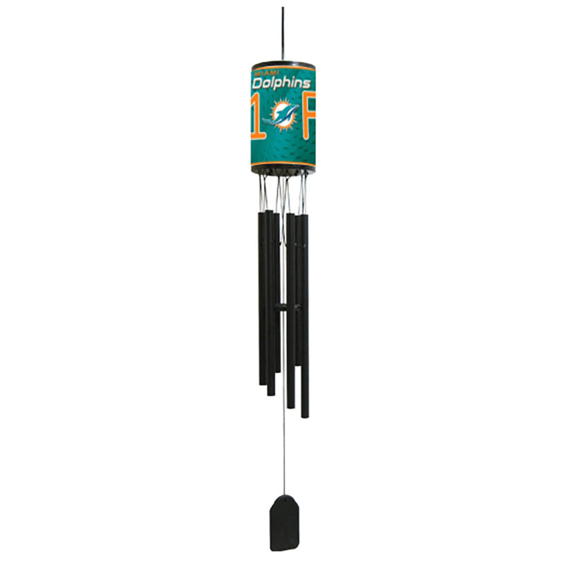 NFL Sports Wind Chime, Miami Dolphins