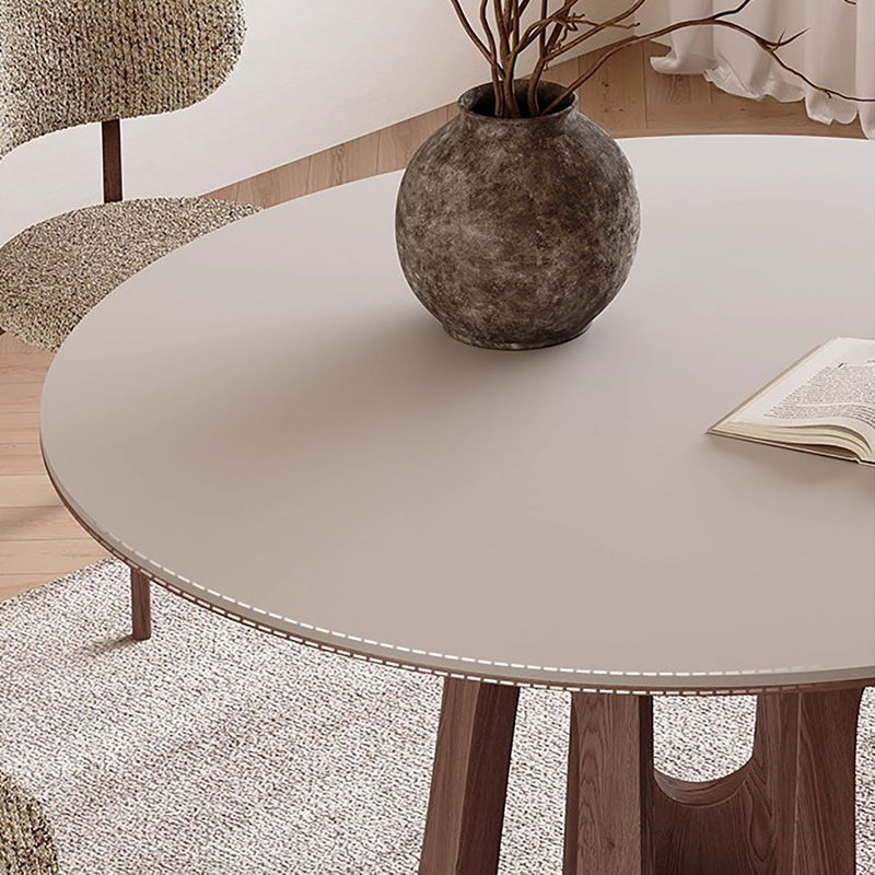 Table de salle à manger Wabi-Sabi, H 29,5 po x L 59,1 po x l 59,1 po