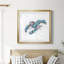 Bulle de homard bleu - peinture encadrée-1358786421-1358786423