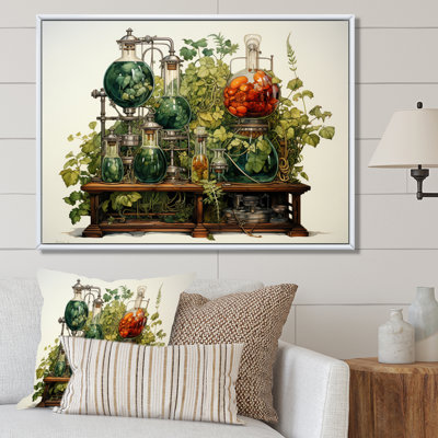Laboratories Scientific Inquiry An II - Architecture Canvas Wall Art
