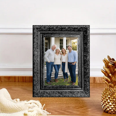 Cadre photo noir 1PC pour photos de 8 po x 10 po et affichage mural et de table