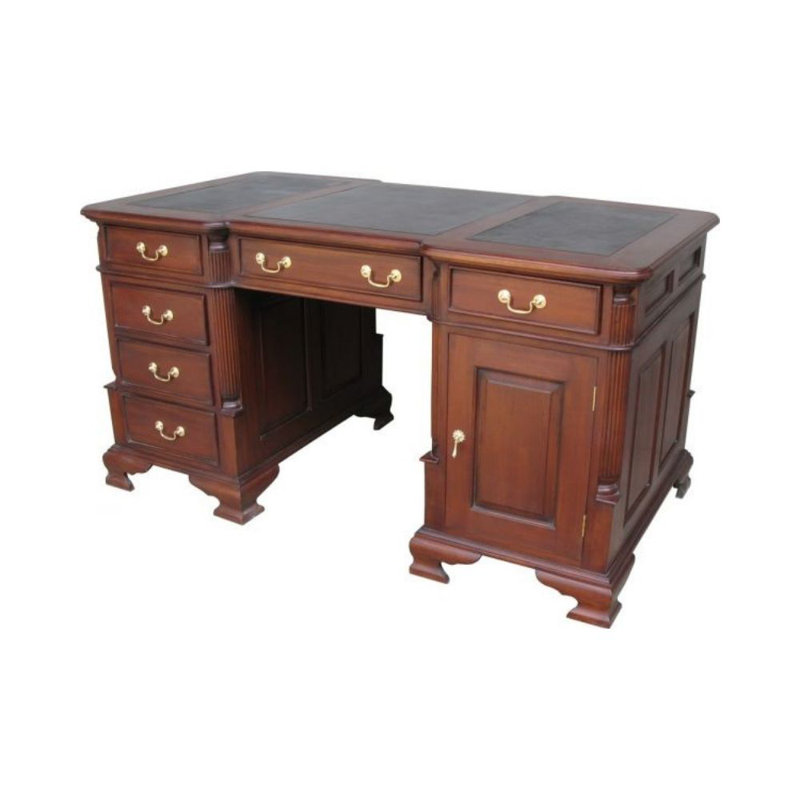 Solid Wood Executive Desk