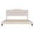 Upholstered Platform Bed With Saddle Curved Adjustable Headboard And Diamond Tufted Details,Wooden Slats And Metal Support, No Box Spring Needed,Beige-1297766041